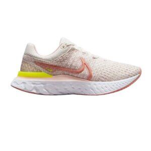 Nike React Infinity Run Flyknit 3 Womens Shoes Sail Light Madder Root Size 6.5